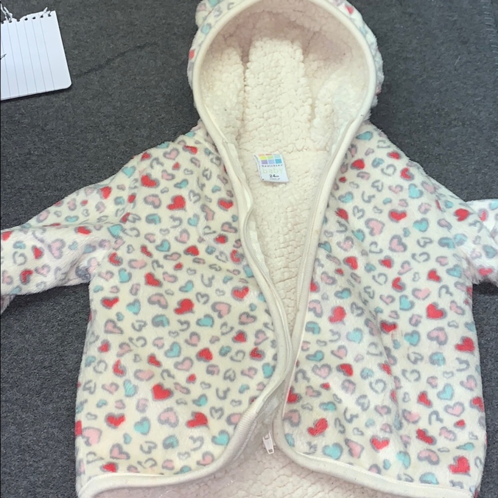 24 months - fleece hoodie